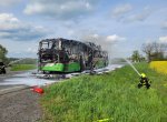 V Horních Tošanovicích hořel autobus, škoda je za dva miliony