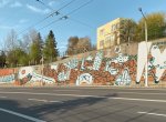 Zeď nad Bazaly pokryjí barvy s ostravským prachem