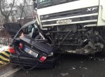Osmnáctiletý řidič zahynul po střetu s kamionem