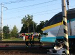 Obrazem: Ranní srážka vlaků v Bohumíně. Podívejte se na fotky z místa tragédie