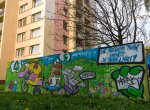 Podívejte se: Několik míst v Porubě nově zdobí graffiti