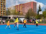 Základní škola Bulharská v Porubě má nový moderní multifunkční sportovní areál