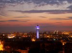 Fotka týdne: Pohled na noční Ostravu z vršku nad Bazaly