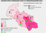 Nakažených je v Moravskoslezském kraji 524, uzdravilo se 14 lidí