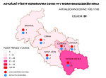 V Moravskoslezském kraji je 59 nakažených, také lékařka opavské nemocnice