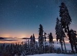 Fotka týdne: Bezesná noc na čerstvě zasněžené Lysé hoře