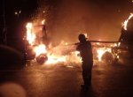 V Ostravě v noci shořela dvě nákladní auta