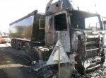 U Jablunkova hoří kamion. Cesta na Slovensko byla zavřená, tvořily se kolony