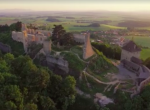Unikátní video z dronu: Takhle vypadá hrad Starý Jičín z výšky