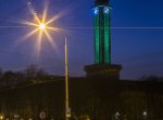 Věž ostravské radnice se v pátek zbarví do zelena
