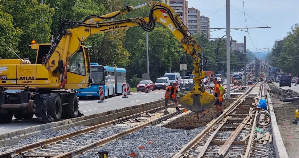 Reportáž: Podívejte se, jak vzniká moderní tramvajová trať v Ostravě